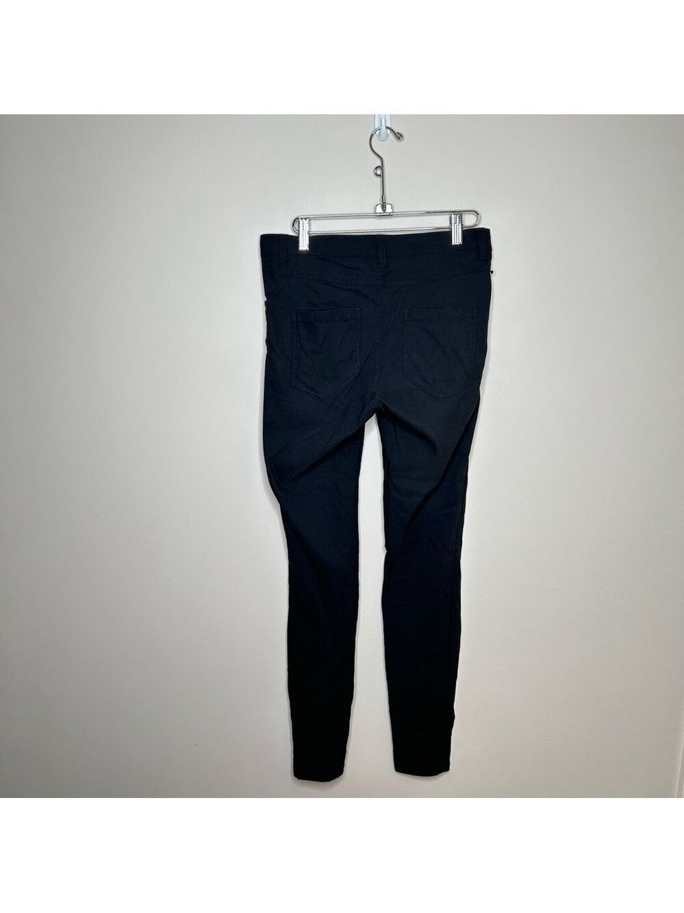 MEC Black Nylon Spandex Skinny Jeans Size 8 - Picture 8 of 9